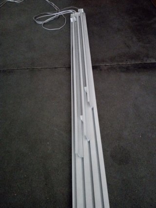 Cortinas infantiles blancas con lunares