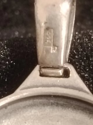 Colgante Plata con Ámbar naranja
