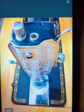 Máquina de coser antigua