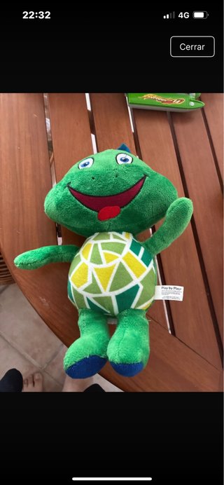 Peluche Rana Verde