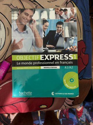 Libro de frances objectif express 1 A/1 A/2