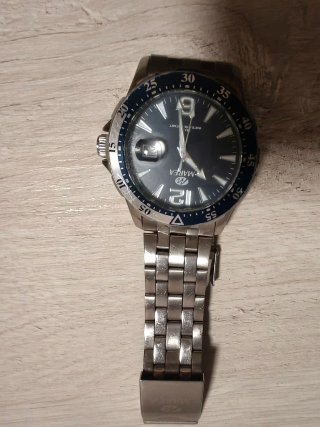 Reloj Marea Hombre Azul y Plateado