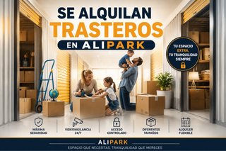 Alquiler de trasteros a partir del 1 de Octubre