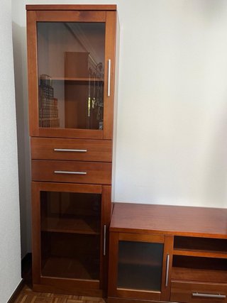 Mueble de salón modular madera