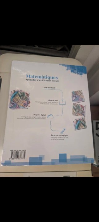 Matemáticas Aplicades a les C. Sociales 2n Batxill