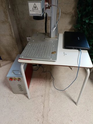 Máquina Láser Fibra Grabado