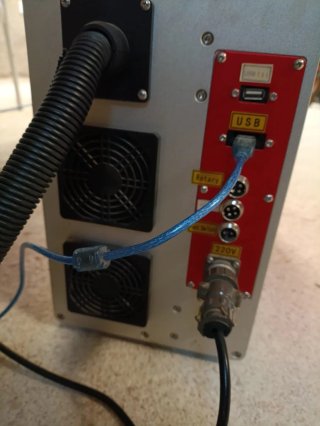 Máquina Láser Fibra Grabado
