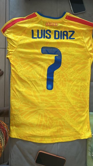 Camiseta Colombia Luis Diaz Talla M
