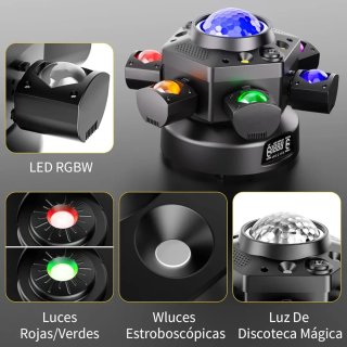 Luz de escenario LED móvil