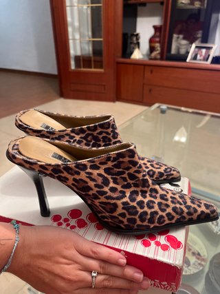Tacones Leopardo Talla 39