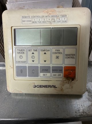 Mando A/A General con Temporizador Semanal