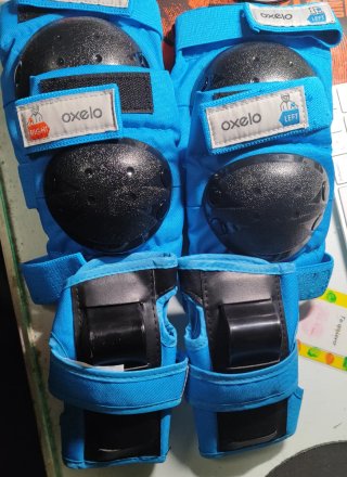 Protecciones Oxelo para skate (niño)