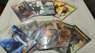 Runaways Vol. 1 y 2 completas.