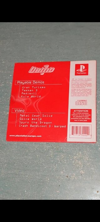 Demo One PlayStation 1 PAL
