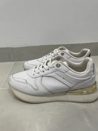 Zapatillas Tommy Hilfiger Mujer Talla 39 Doradas