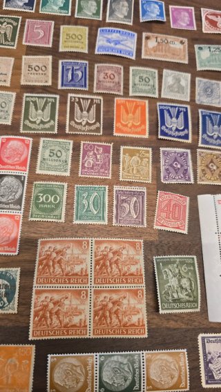 Lote sellos Imperio Alemán nuevos con goma