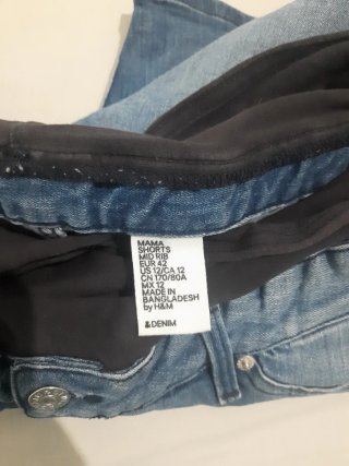 Shorts de maternidad H&M talla 42