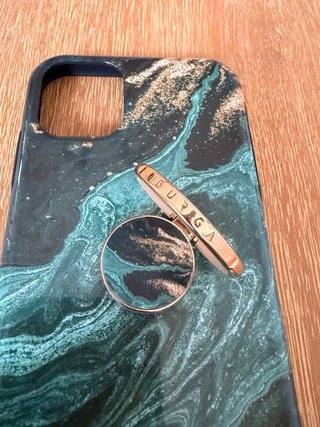 Funda Burga verde con Anillo iphone 13 - original