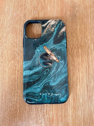 Funda Burga verde con Anillo iphone 13 - original