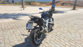 Kawasaki Z750 Negra