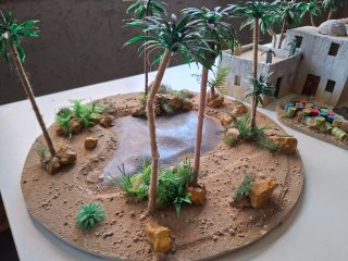 Decoración Diorama Slot scalextric