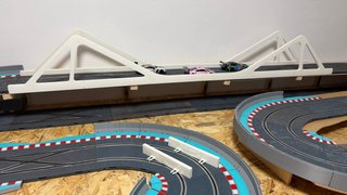 Scalextric puente Valencia 3D