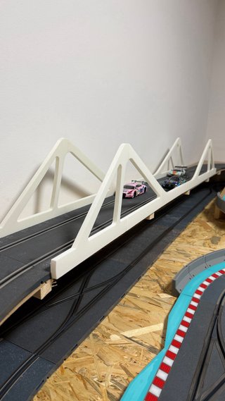Scalextric puente Valencia 3D