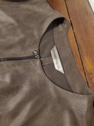 Giacca donna simil camoscio leggera