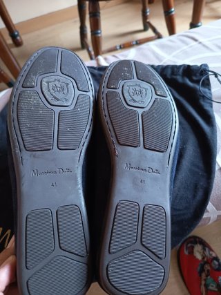 Mocasines Massimo Dutti Azul Marino