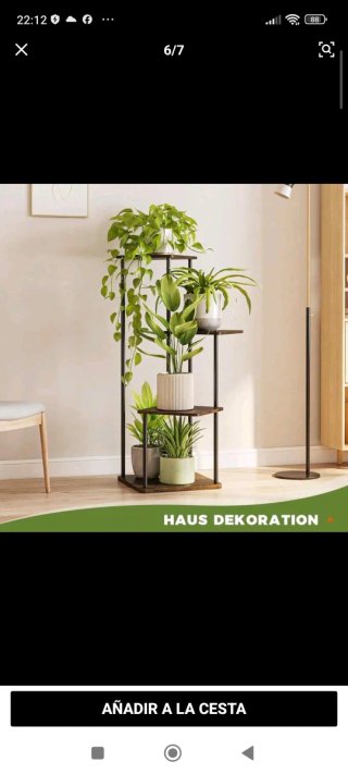 Estante para plantas