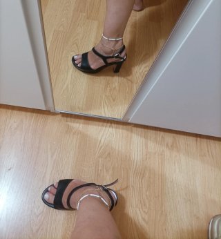 Zapatos de tacón negros