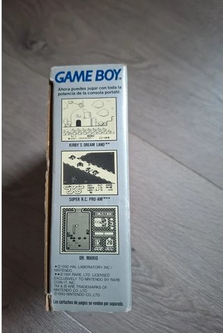 Nintendo Game Boy Caja Edición Española