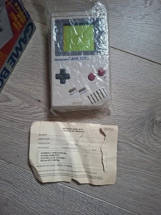 Nintendo Game Boy Caja Edición Española