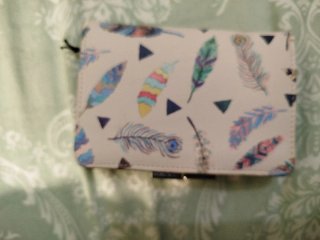 Cartera Parfois Plumas Multicolor