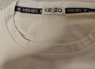 Camiseta Kenzo Negra Tigre Talla S