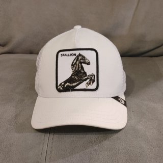 2 Gorras Goorin Bros Stallion y Panther Blancas