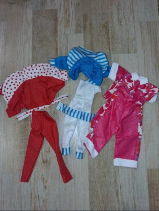 Lote Ropa Muñeca Chabel
