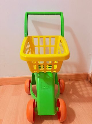 Carrito de compras de juguete