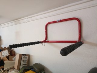 Soporte Pared Bicicletas Rojo