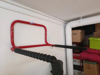 Soporte Pared Bicicletas Rojo