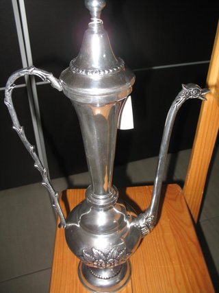 Jarro Prateado Decorativo