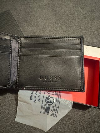 Cartera Guess Negra Hombre