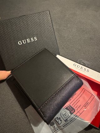 Cartera Guess Negra Hombre