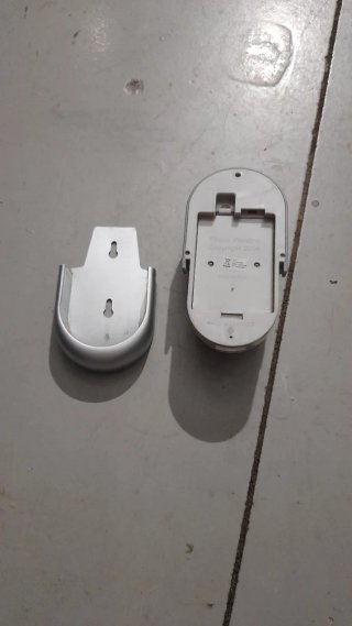 Lámpara/Linterna Ovalada Plata y Transparente