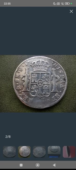 🇪🇸 OFERTA‼️ 4 Monedas 8 Reales Carlos IV. S.XIX