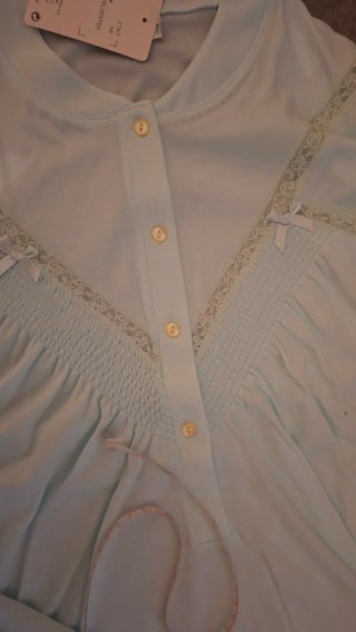 Camisón Arabesco Manga Larga Talla 48