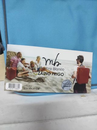 Borsa Frigo Blu 27x18x35 cm