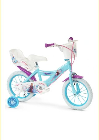 Bici Frozen 4-6 años con ruedines