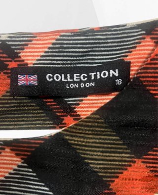 * Talla XL. Vestido estampado COLLECTION London