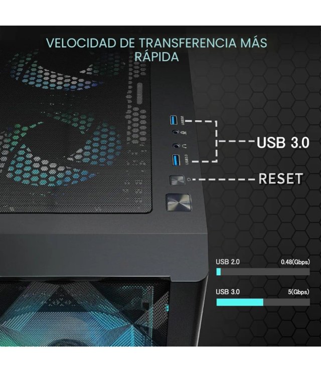 Caja Torre ATX MUSETEX